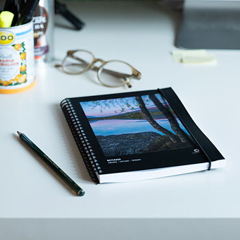 Anteckningsbok A5 – Lappland, Tärnaby, Sverige – Upplevas 