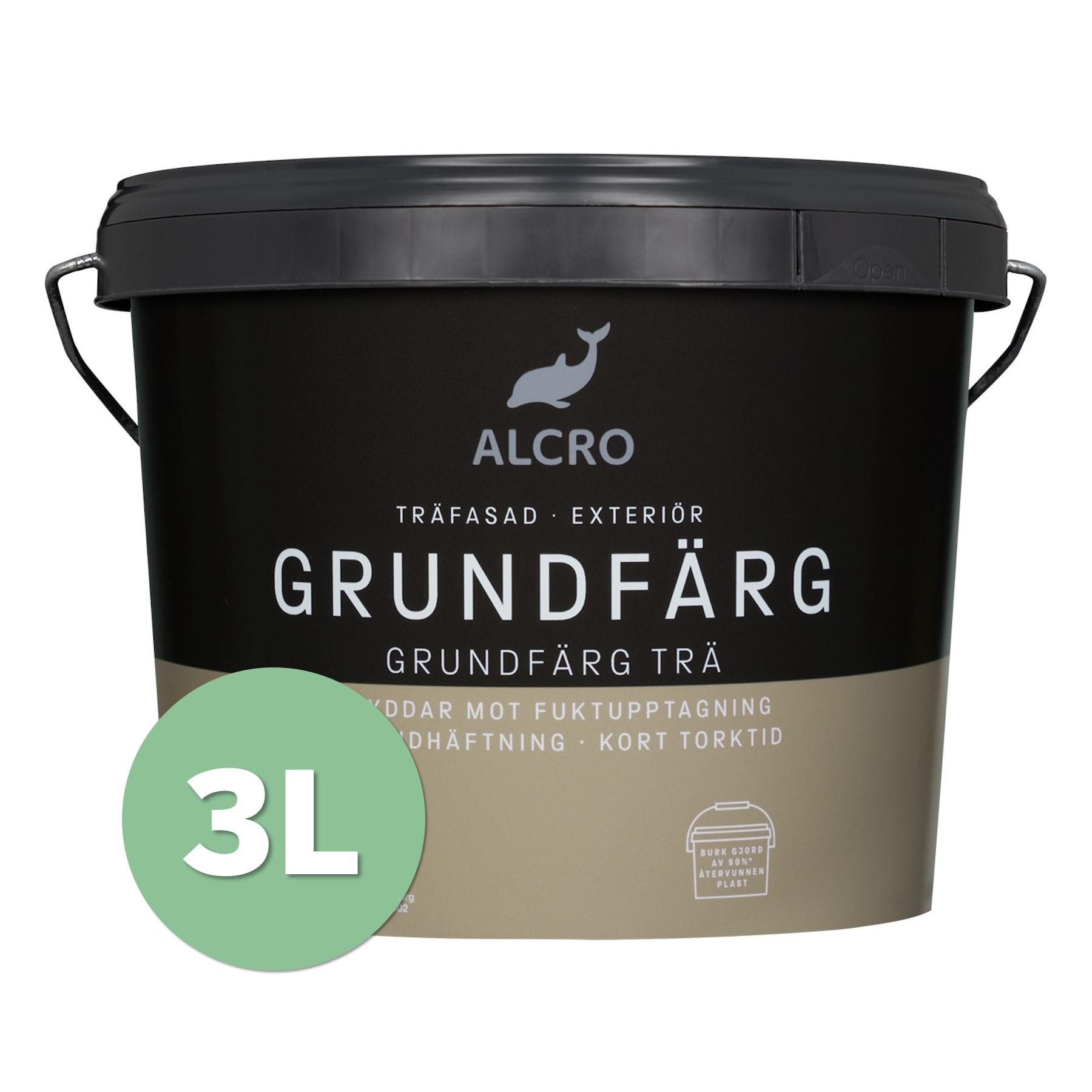 Grundfärg Trä Vit 3L