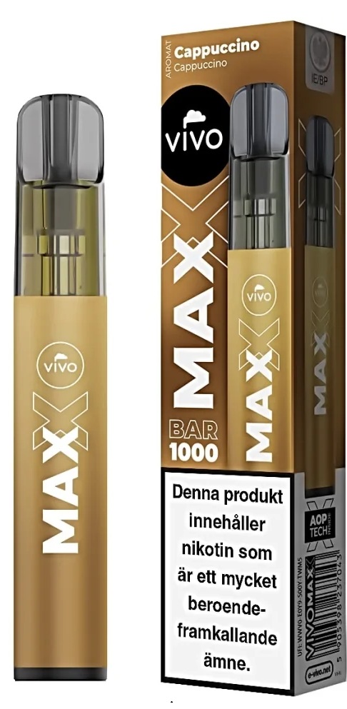 Vivo Max Engångspod Capuccino
