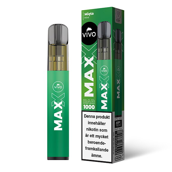 Vivo Max Engångspod Mint  MESH