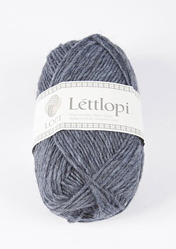 9418 Stone blue heather Lettlopi