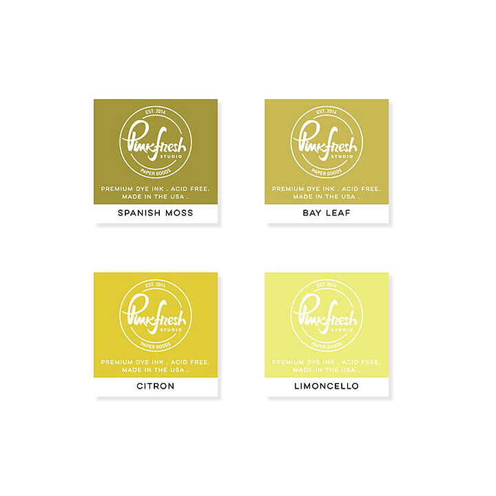 Pinkfresh Studio Premium Dye Cube Set - Weeping Willow