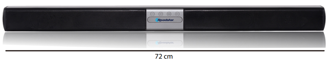 Roadstar Soundbar med laddbart