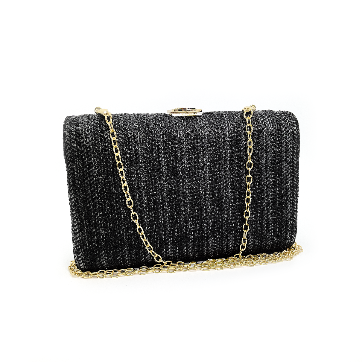 HOLIDAY CLUTCH BLACK