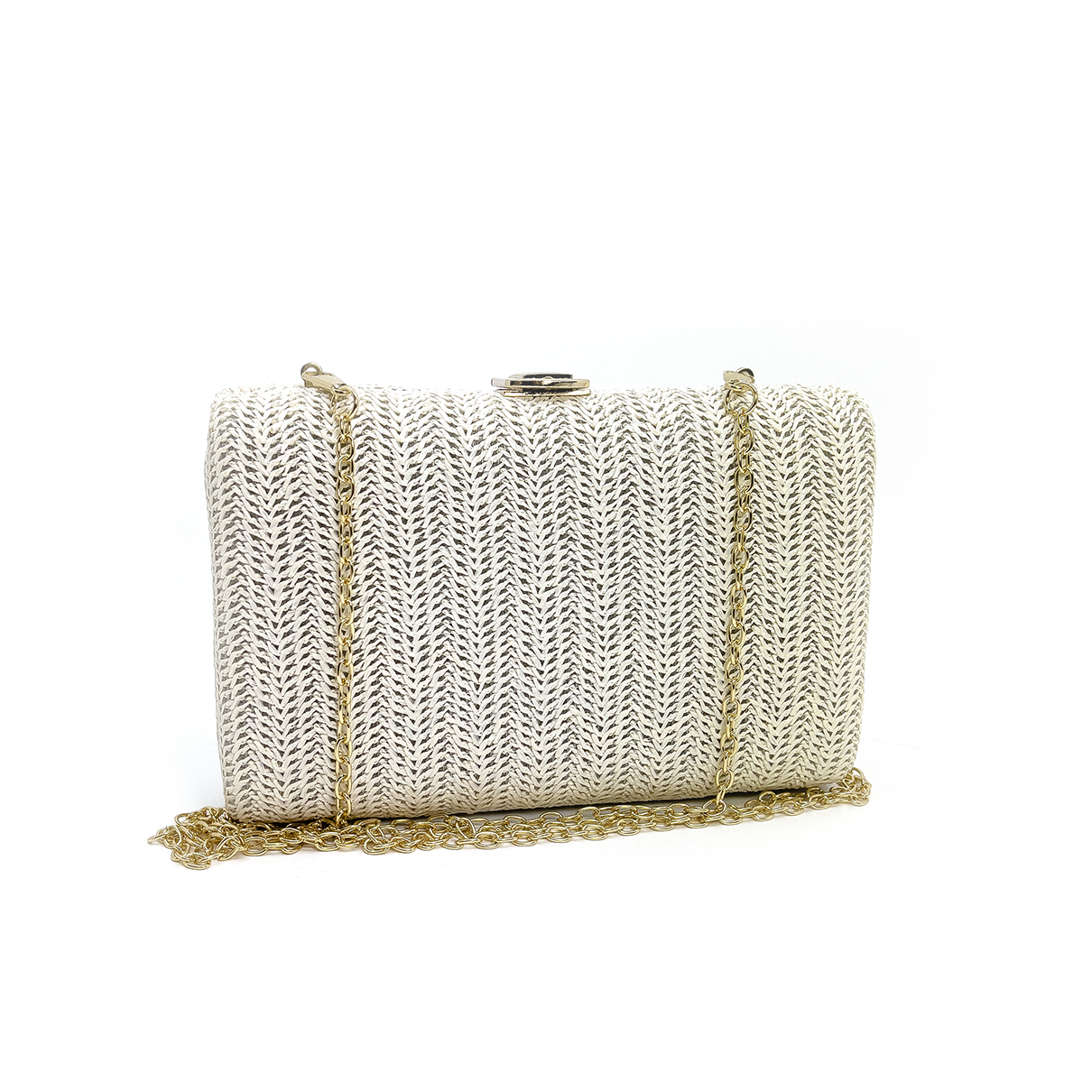 HOLIDAY CLUTCH WHITE