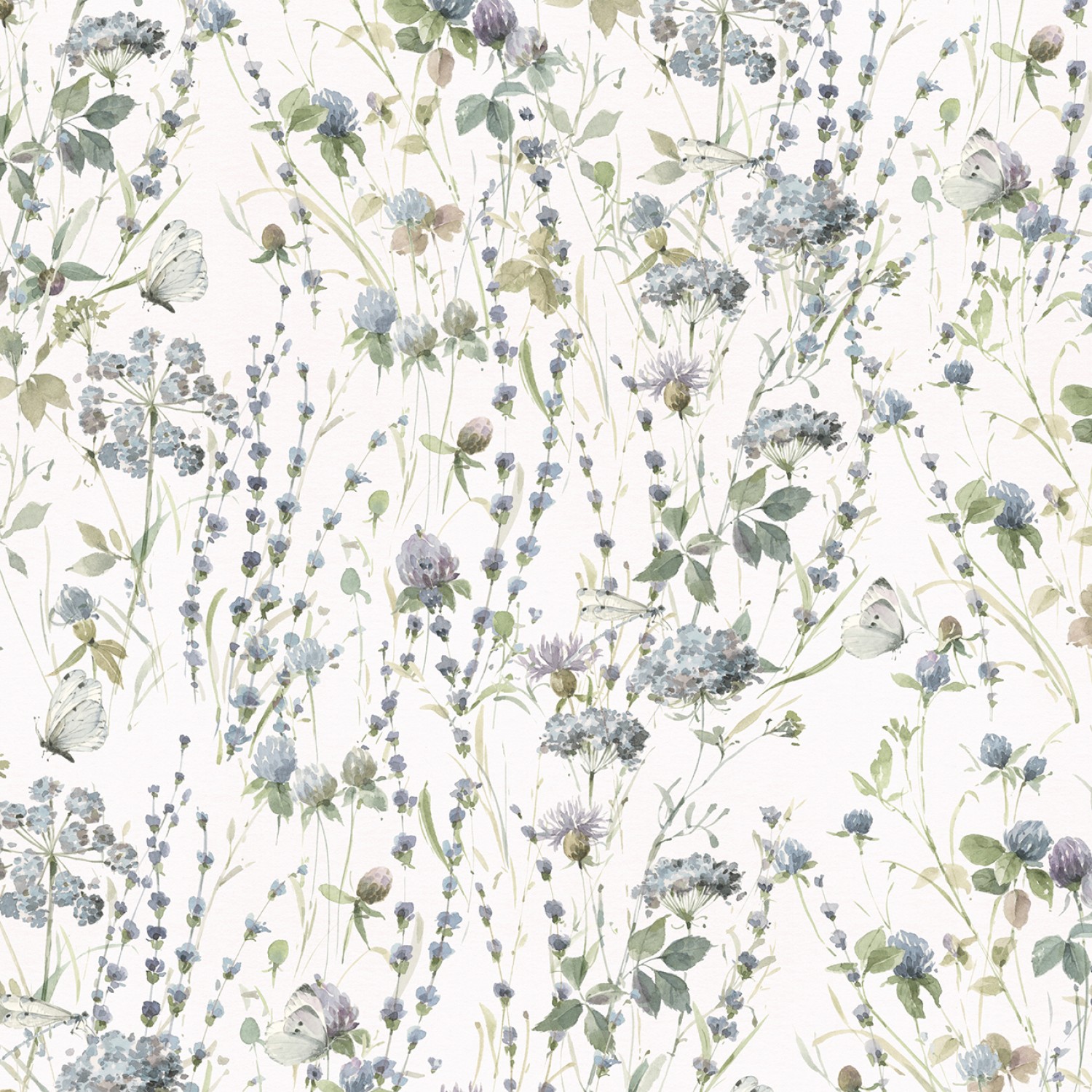 Ivory Packed Floral - Au Naturel (30 x 110 cm)