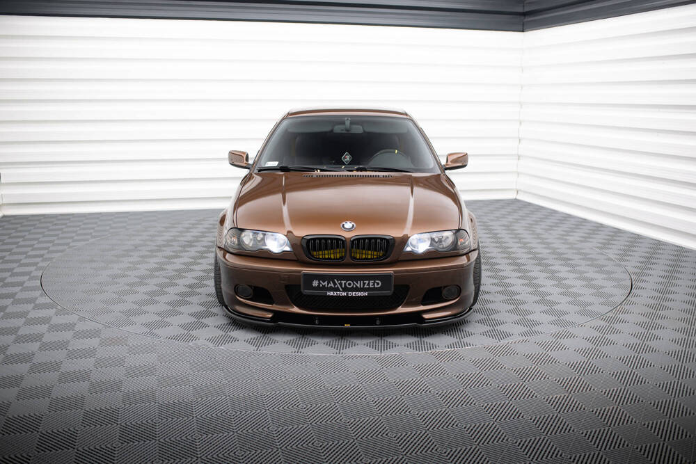 Maxton - FRONT SPLITTER V.1 FOR BMW 3 E46 MPACK COUPE - 2
