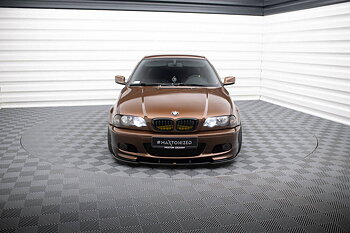 Maxton - FRONT SPLITTER V.1 FOR BMW 3 E46 MPACK COUPE