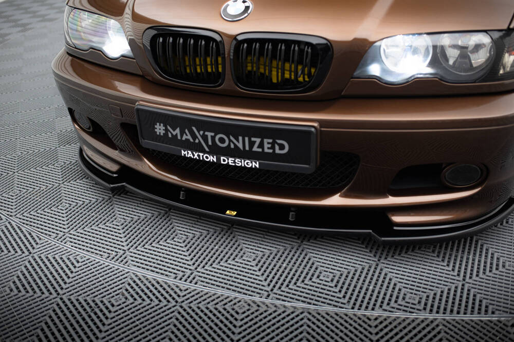 Maxton - FRONT SPLITTER V.1 FOR BMW 3 E46 MPACK COUPE - 4