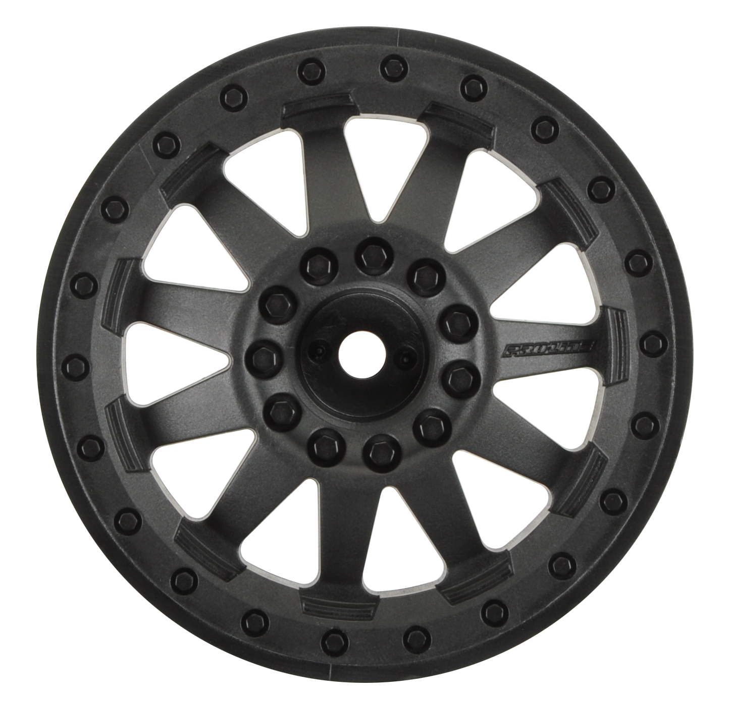 PRO-LINE F-11 2.8" BLACK REAR ELECTRIC WHEELS (2)