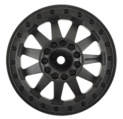 PRO-LINE F-11 2.8" BLACK REAR ELECTRIC WHEELS (2)