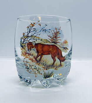 Nordiska Djur Glas, 30 cl. Räv / Fox