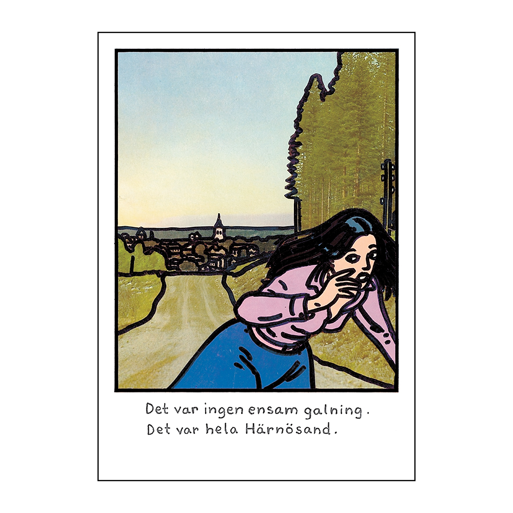 Postcard Jan Stenmark "Härnösand"