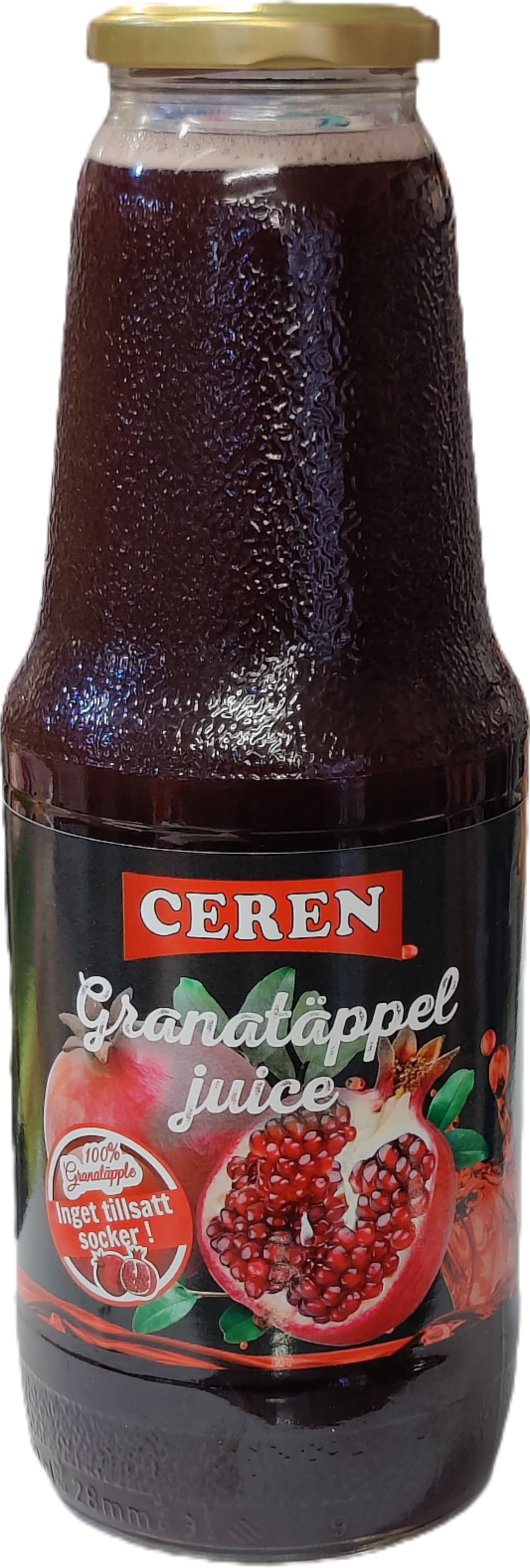 Granatäpple Juice 100% Ren 1 L 