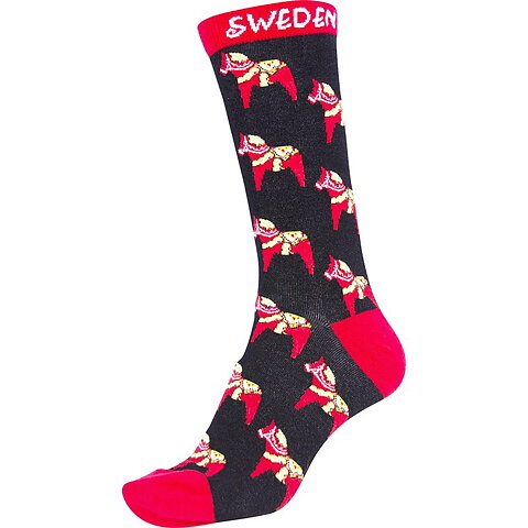 Strumpor  Dalahästar småmönstrad 