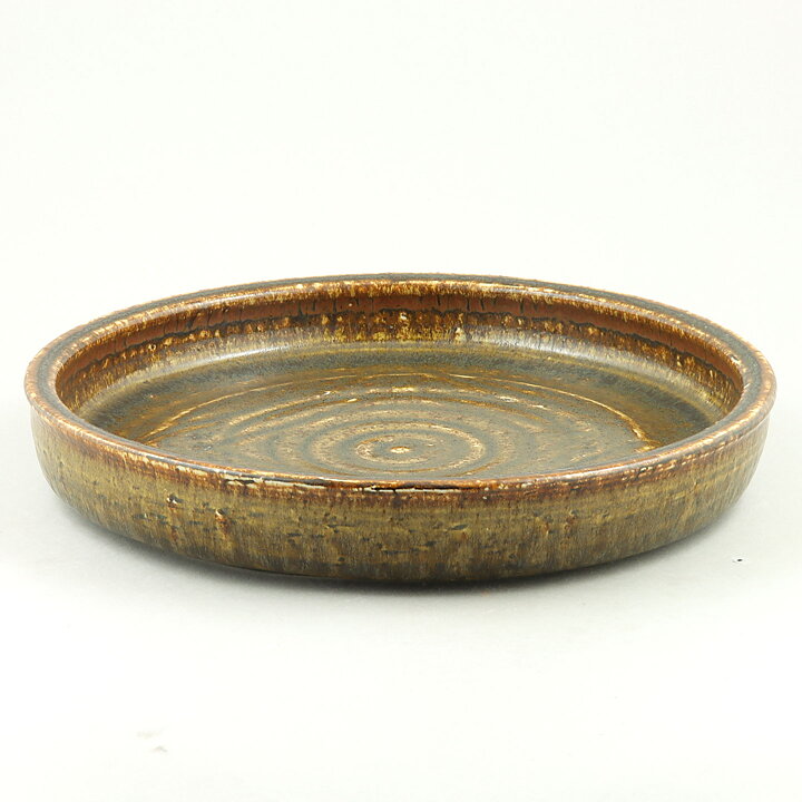 Edith Sonne Bruun (Saxbo 1951–1968) Brown Sturdy Dish 28 cm
