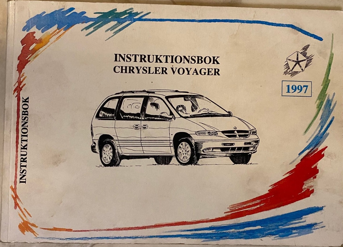 1997 Chrysler Voyager Instruktionsbok svensk
