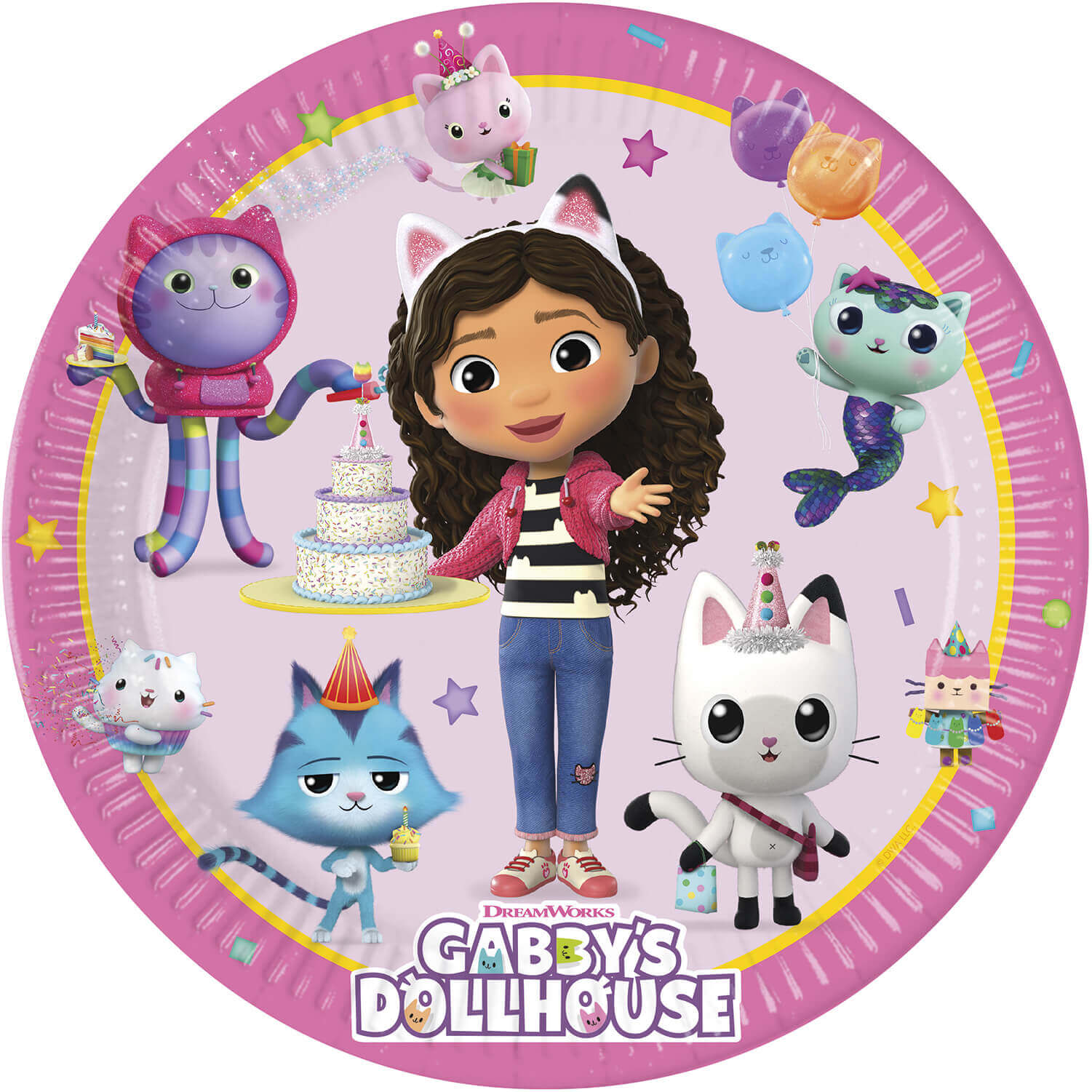 Papperstallrik- Gabby´s Dollhouse