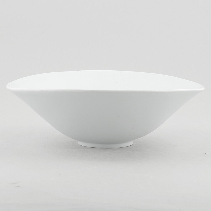 Wilhelm Kåge (1940s) White Carrara Bowl 23 cm
