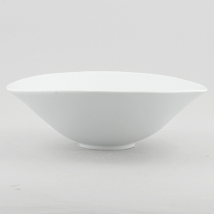 ヴィルヘルム・コーゲ  ホワイトカラーラのボウル  23cm  1940年代