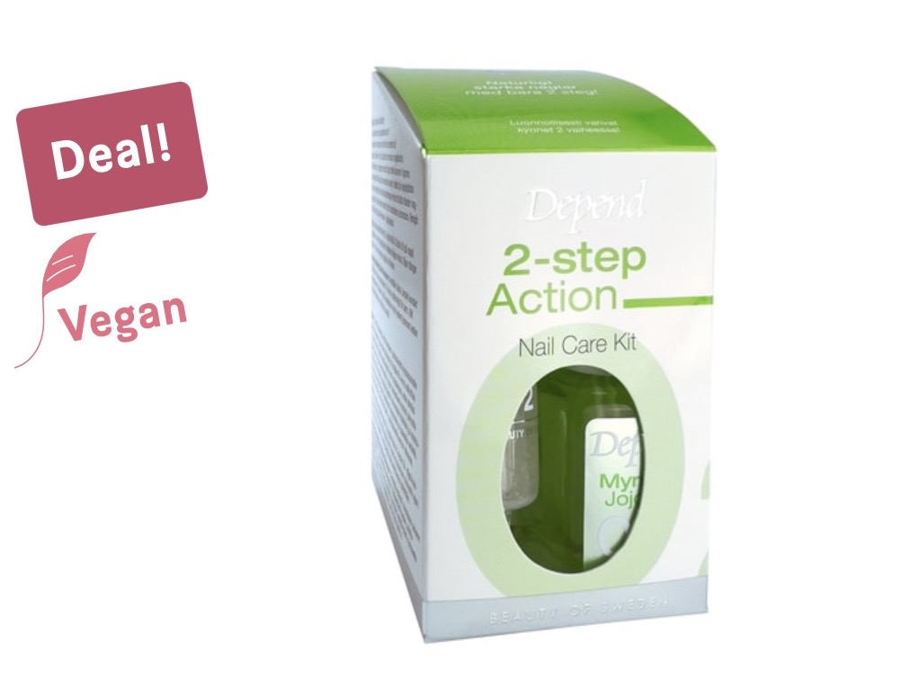 Depend O2 2-step Action Nail Care Kit