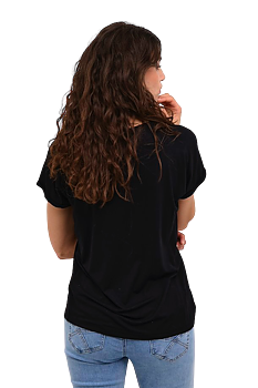 CRTULLA T-SHIRT - SVART - CREAMCRS
