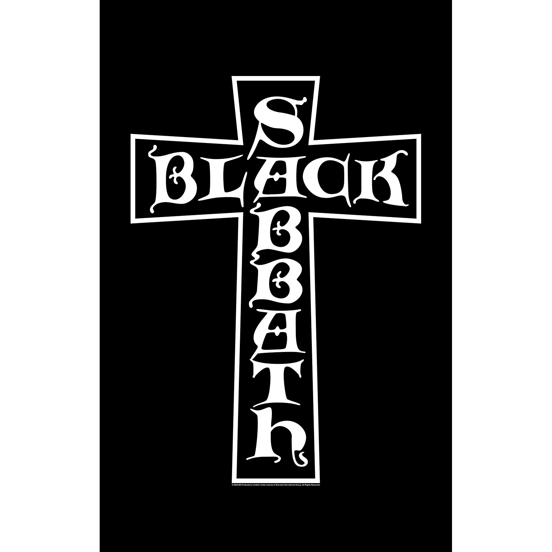 BLACK SABBATH TEXTILE POSTER - CROSS