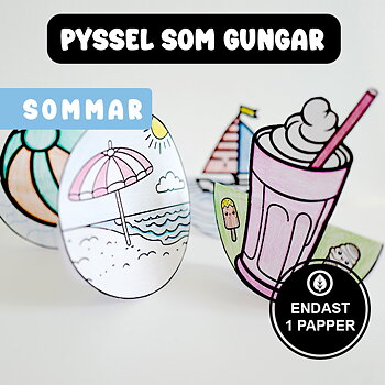 Sommarpyssel som gungar 4 Motiv