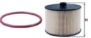 BRÄNSLEFILTER  "Premium" fabr Mahle  Volvo m.fl  2,0D/ 2,0TDi