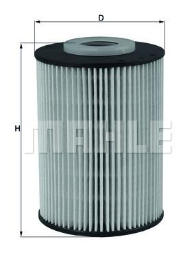 BRÄNSLEFILTER  "Premium" fabr Mahle  Volvo D2/D3/D4/D5/D6