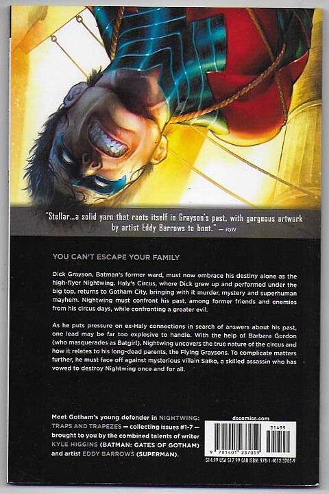 Nightwing: Volume 1 - Traps and Trapezes TP NM