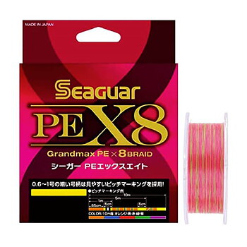 SEAGUAR GRANDMAX PE X8 MULTICOLOR 0,148mm