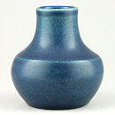 Triller Tobo (1950s) Unique Blue Vase 9 cm