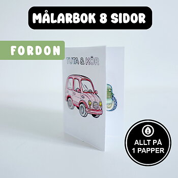Målarbok Fordon