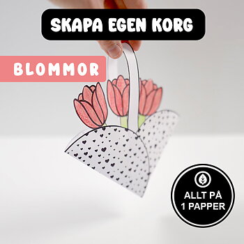 Pyssel Midsommar - sjur sorters blommor