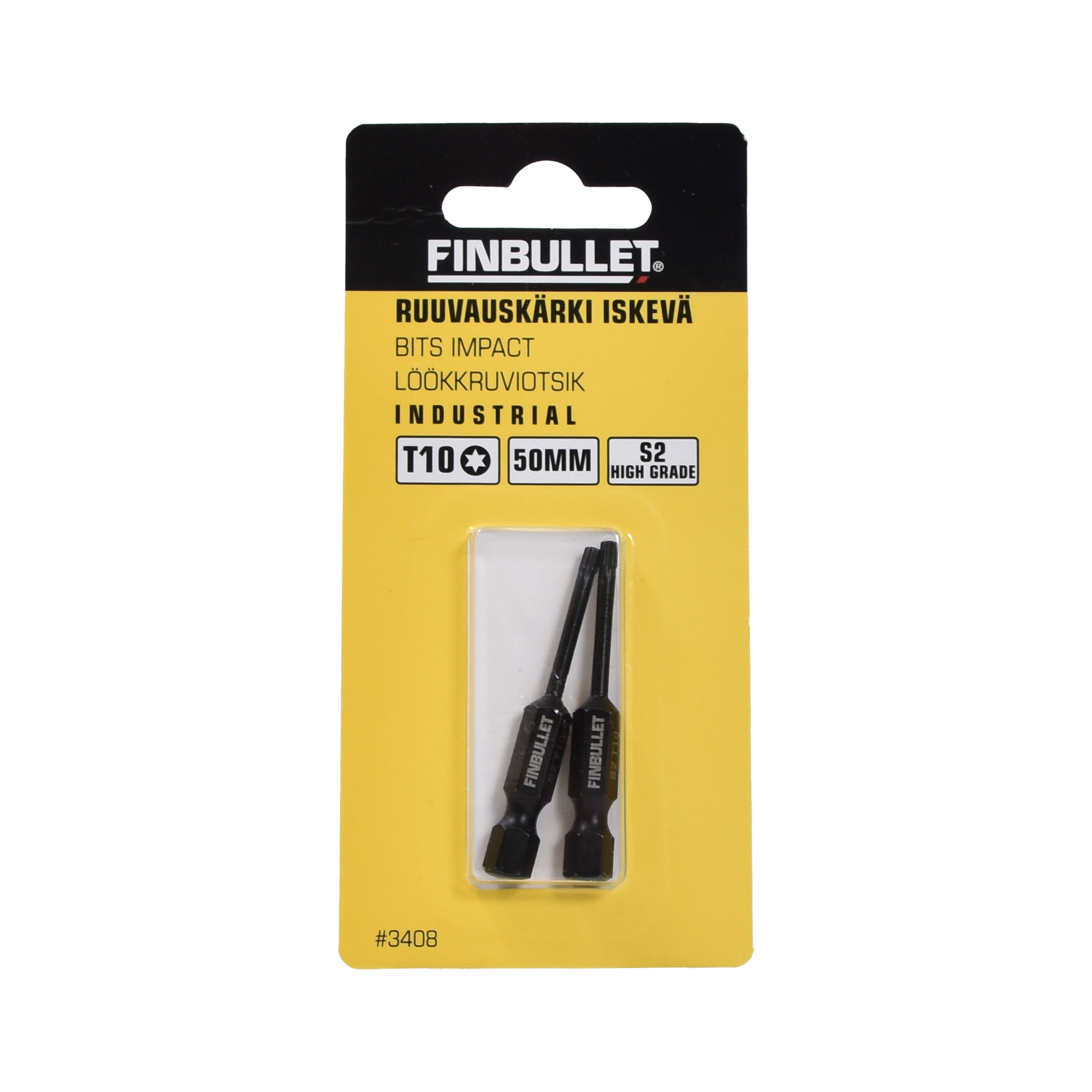Maskinbitsslag T10*50mm 2st Special