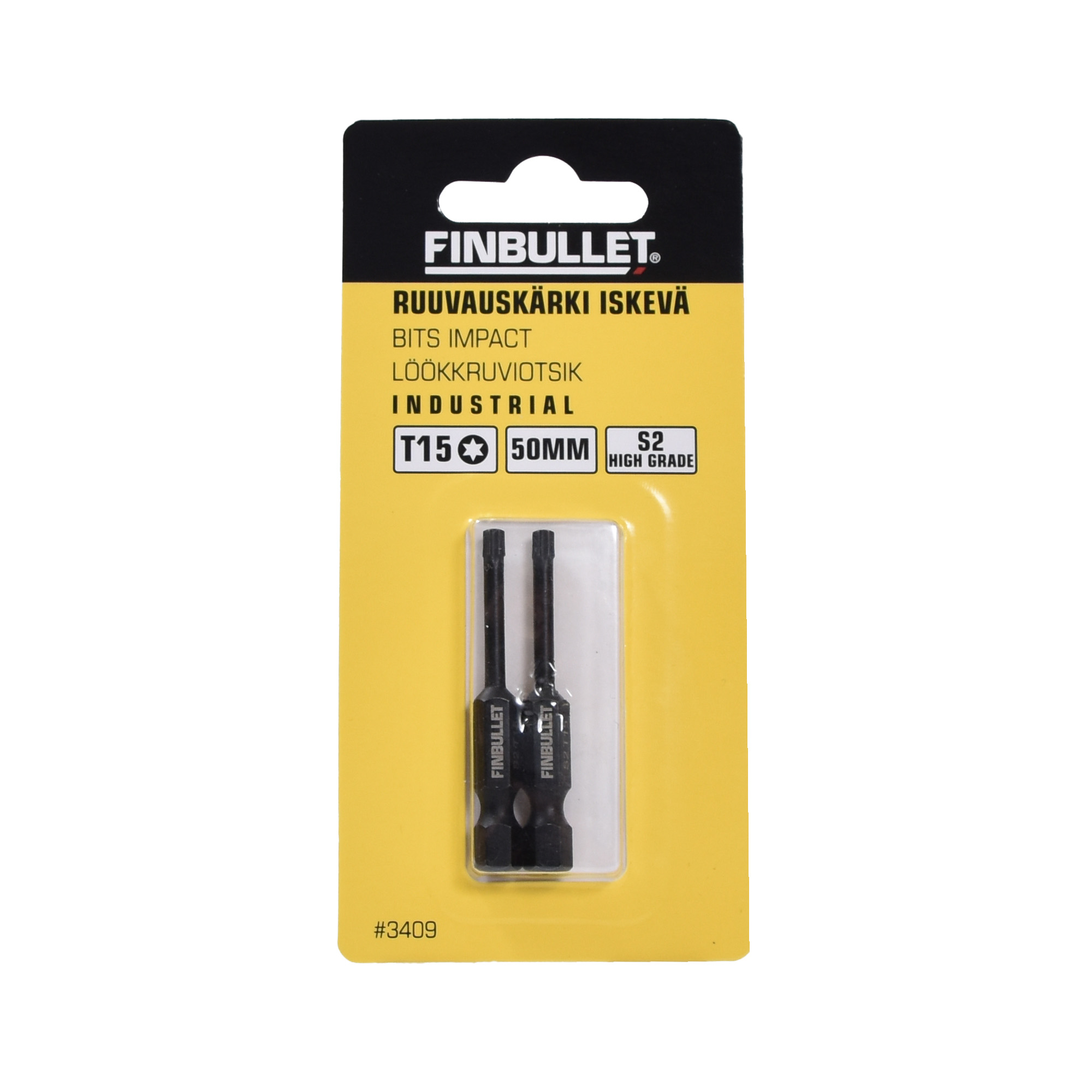 Maskinspetsslag T15*50mm 2st Special