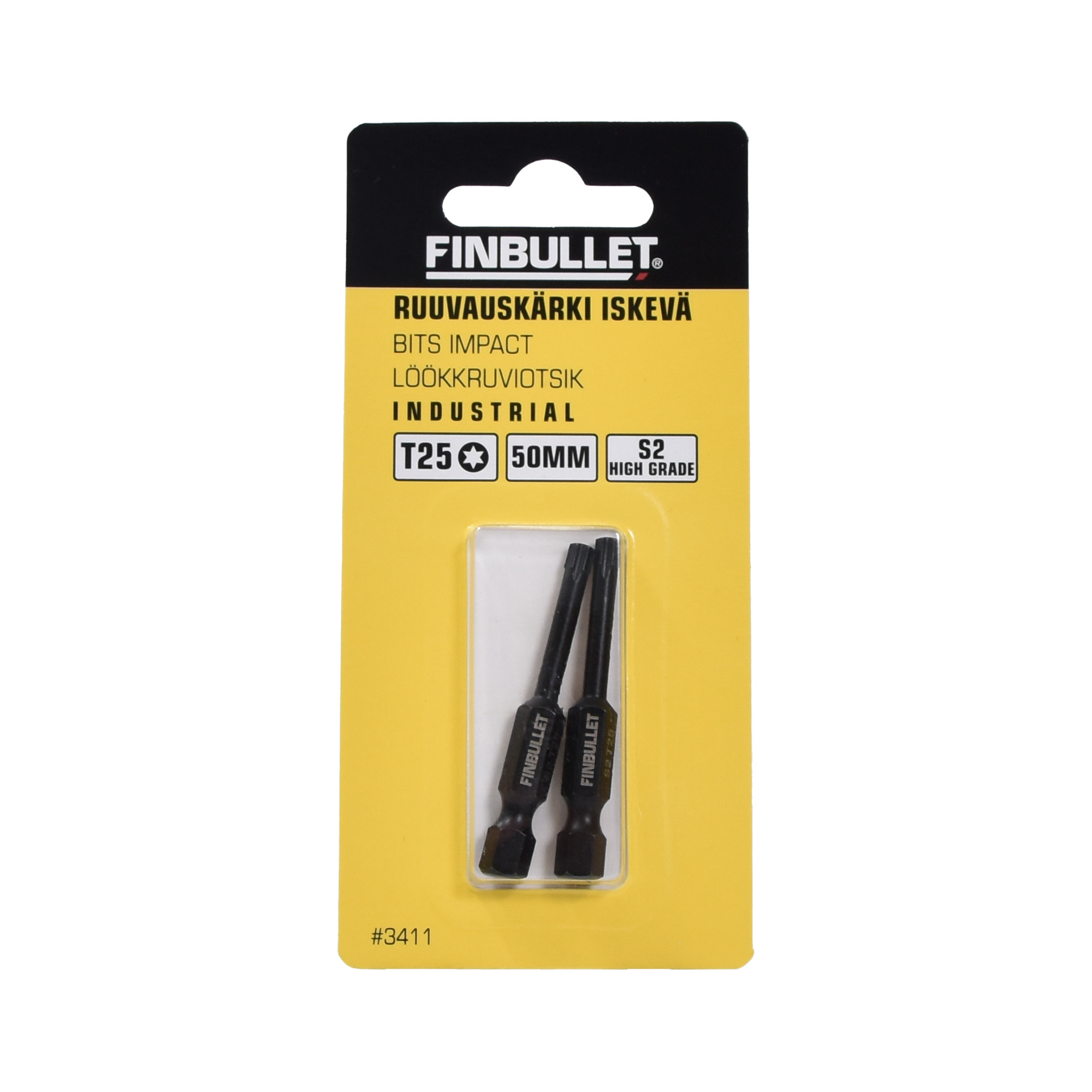 Maskinspetsslag T25*50mm 2st Special