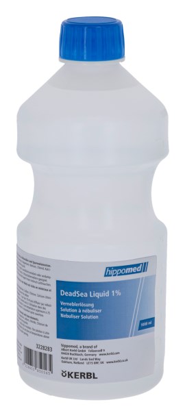 Hippomed Nebulizer Solution DeadSea Liquid 1% - 1000 ml