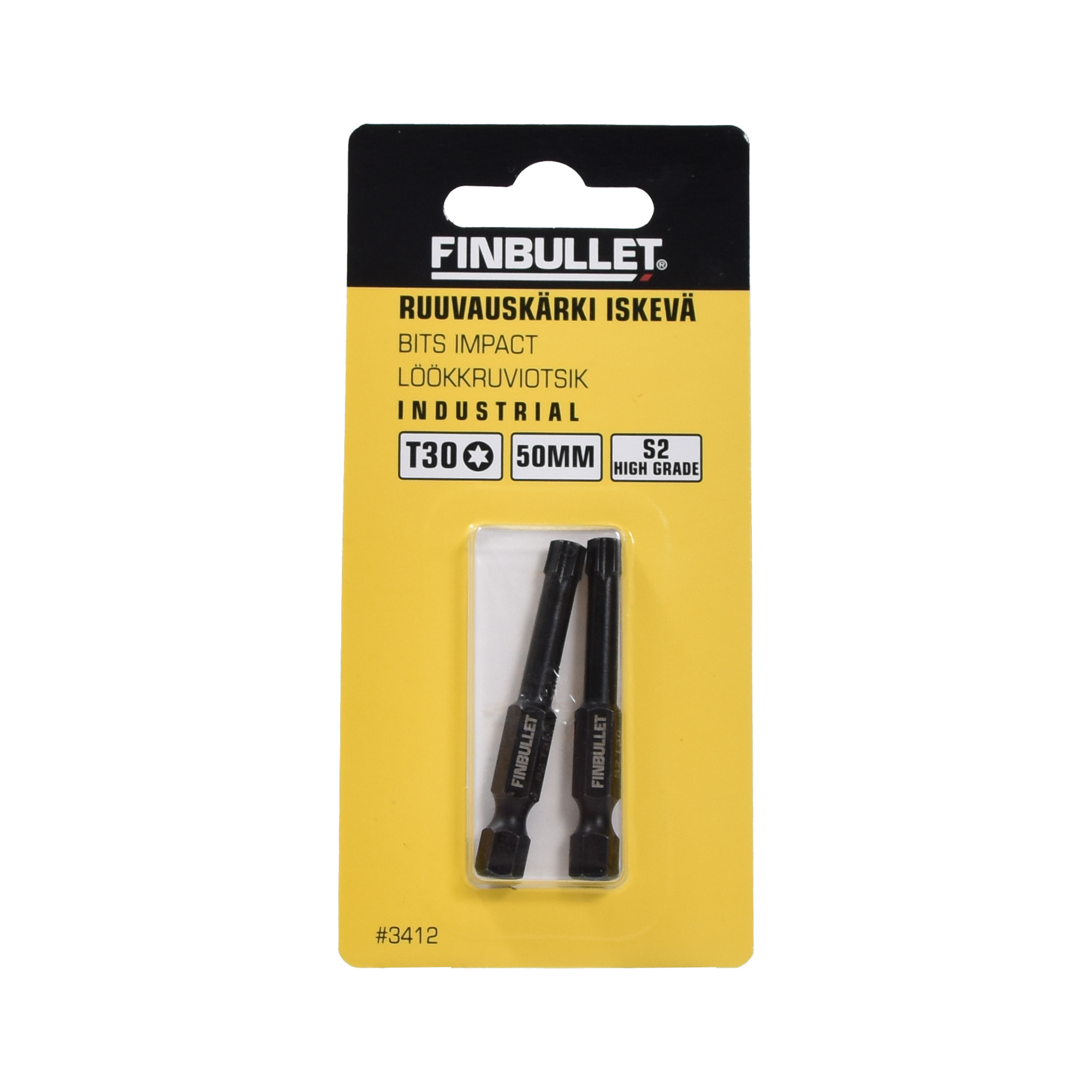 Maskinbitsslag T30*50mm 2st Special