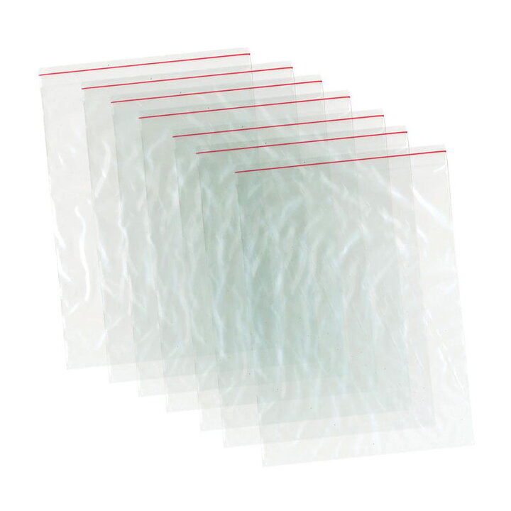 Multicraft Imports Ziplock Polybags - Zip / Blixtlåspåse Extra Large