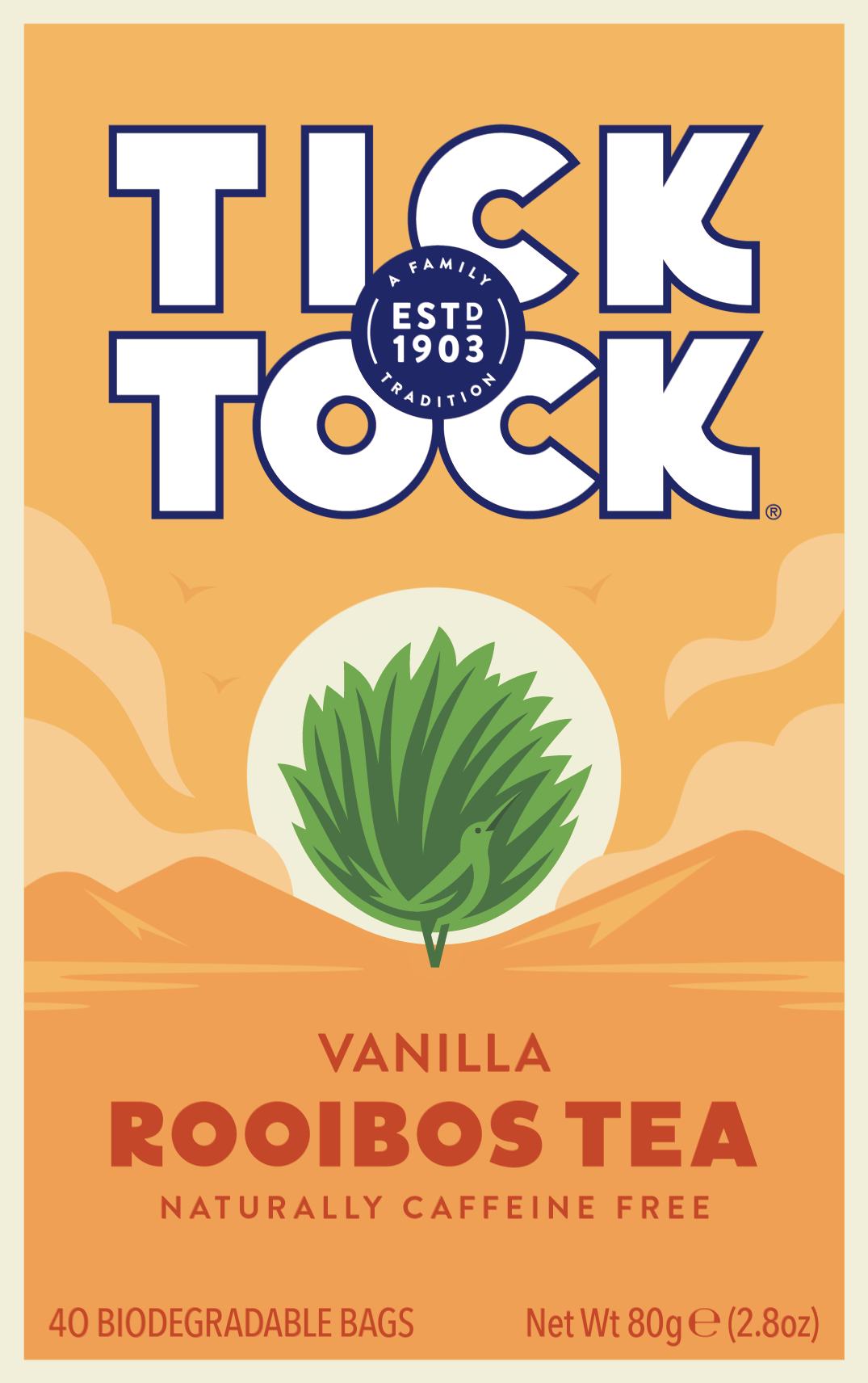 Tick Tock Vanilj Rooibos
