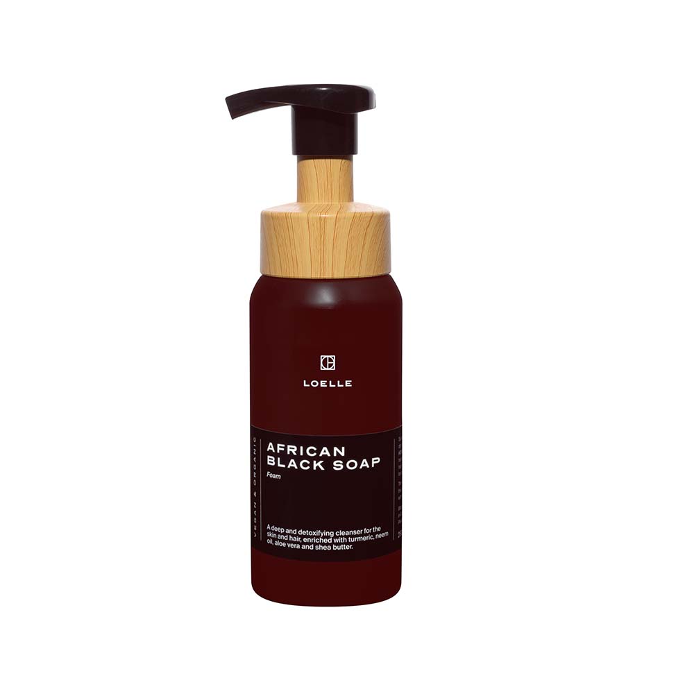 Black Soap Foam 250ml Loelle