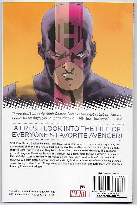 Hawkeye: Volume 5 - All-New Hawkeye TP NM