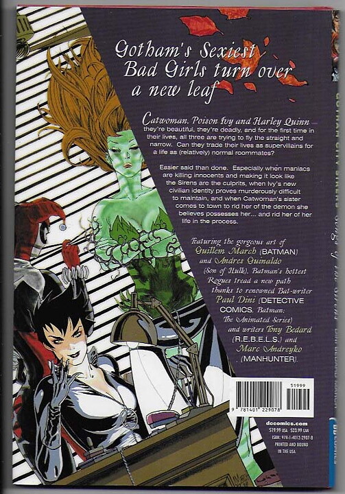 Gotham City Sirens: Songs of The Sirens HC NM