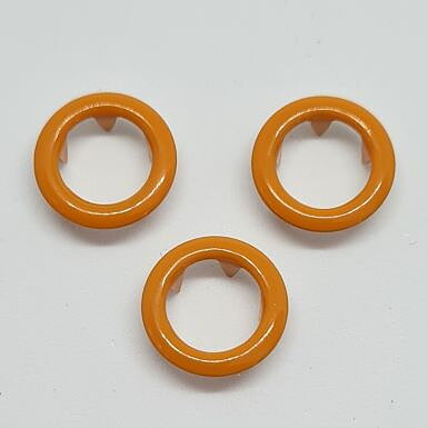 Orange Ljus Terracotta Ring tryckknapp