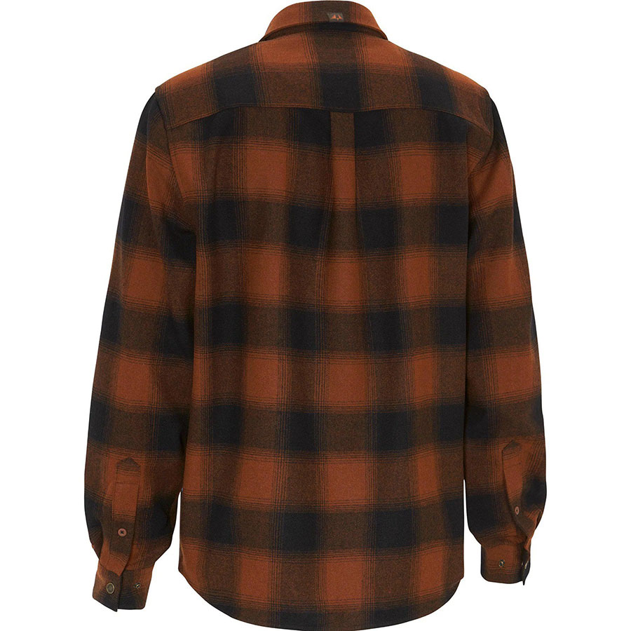 Swedteam Lynx Wool Shirt Dark Orange - 2