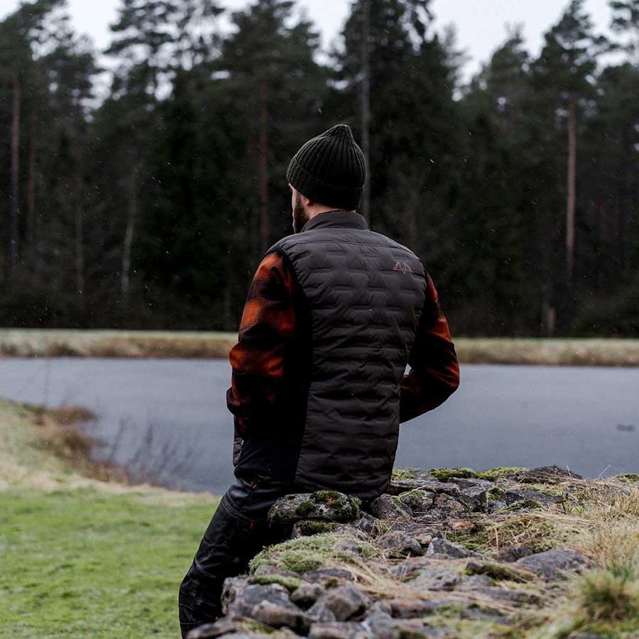 Swedteam Lynx Wool Shirt Dark Orange - 7
