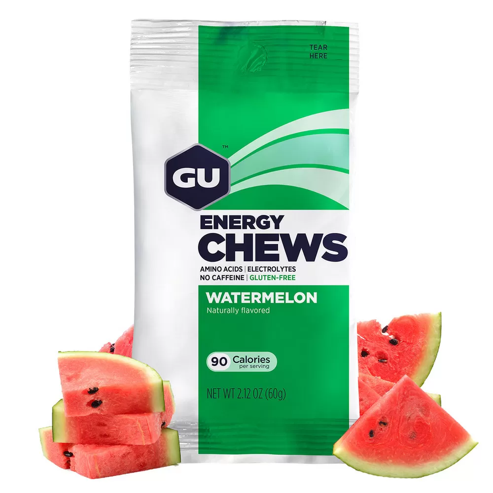 GU Energy chews - Watermelon, 16 pieces - 2
