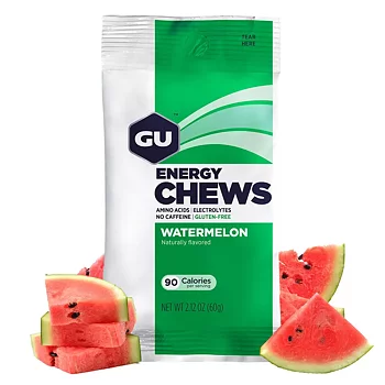 GU Energy chews - Watermelon, 16 pieces